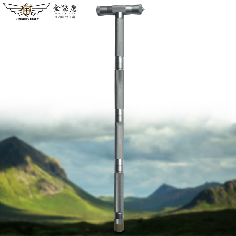 Walking Outdoor Alpenstock Hiking Camping Multifunctional Sticks