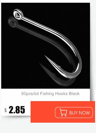 FISHING Hooks Long Shank 50 pcs