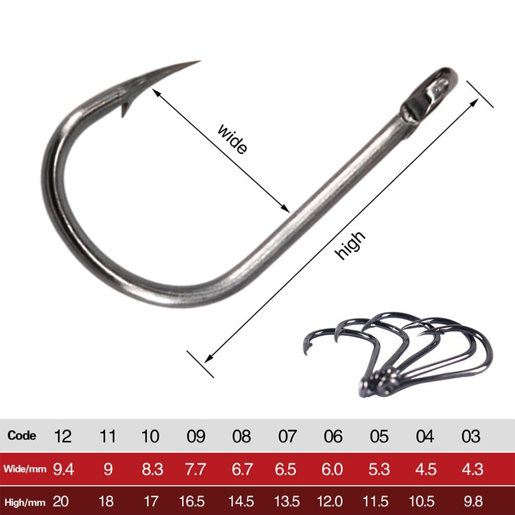 FISHING Hooks Carbon Steel 600/1000 pcs Box