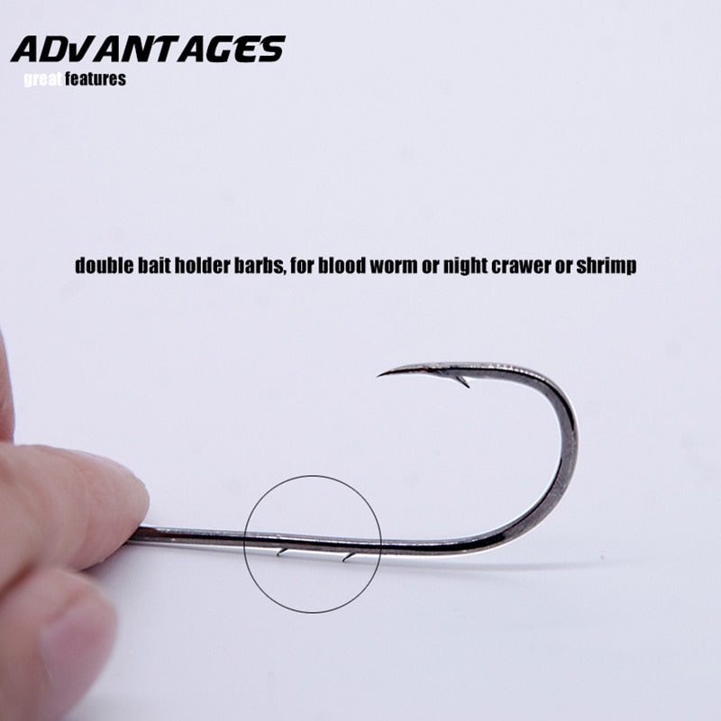 FISHING Hooks Long Shank 50 pcs