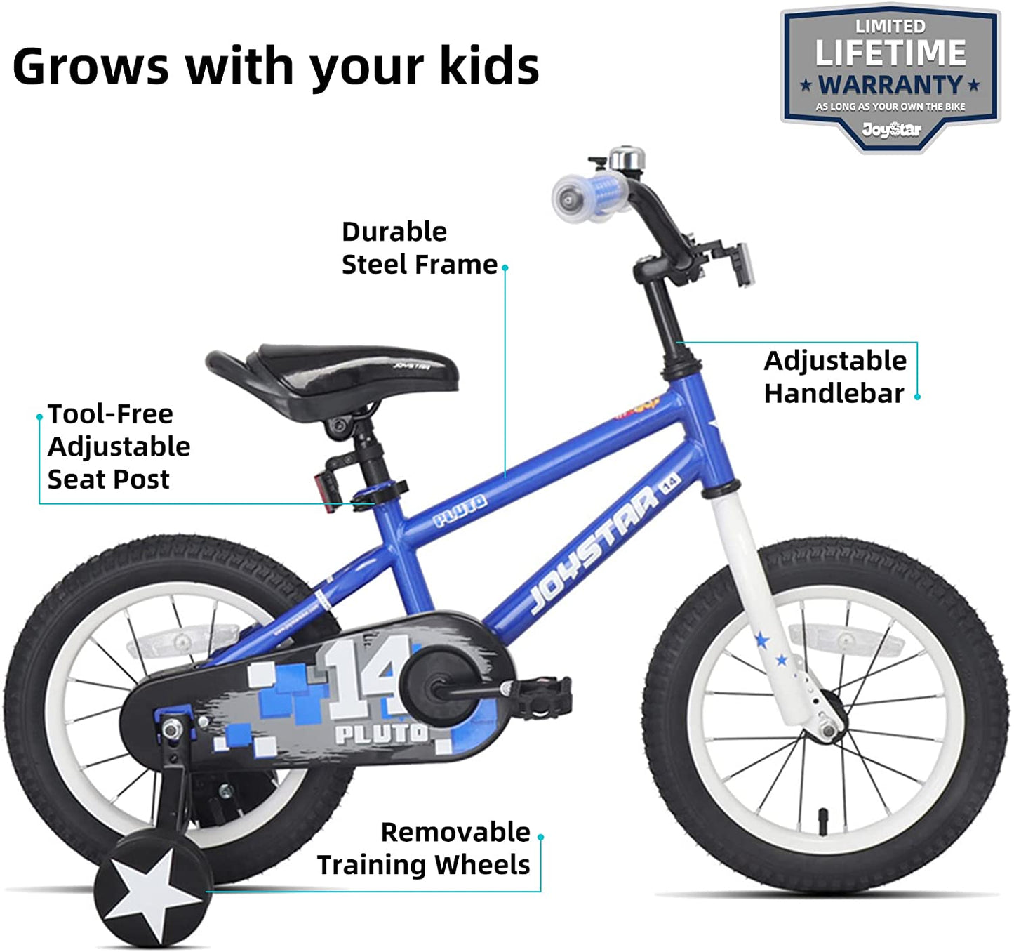 Children "JOYSTAR" Kids Bike,  2-13 Yr Olds