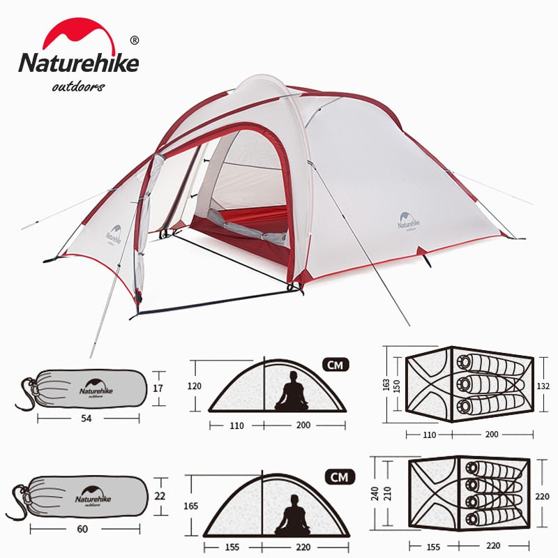 TENT "NATUREHIKE" Outside Camping Tent