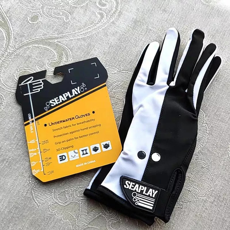 Scuba/Snorkel Long Finger Diving Gloves Scuba