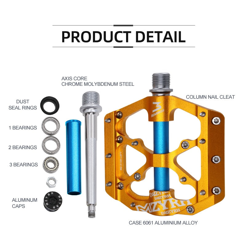 Bicycle Ultralight Anti-slip BMX Road Bike Pedals