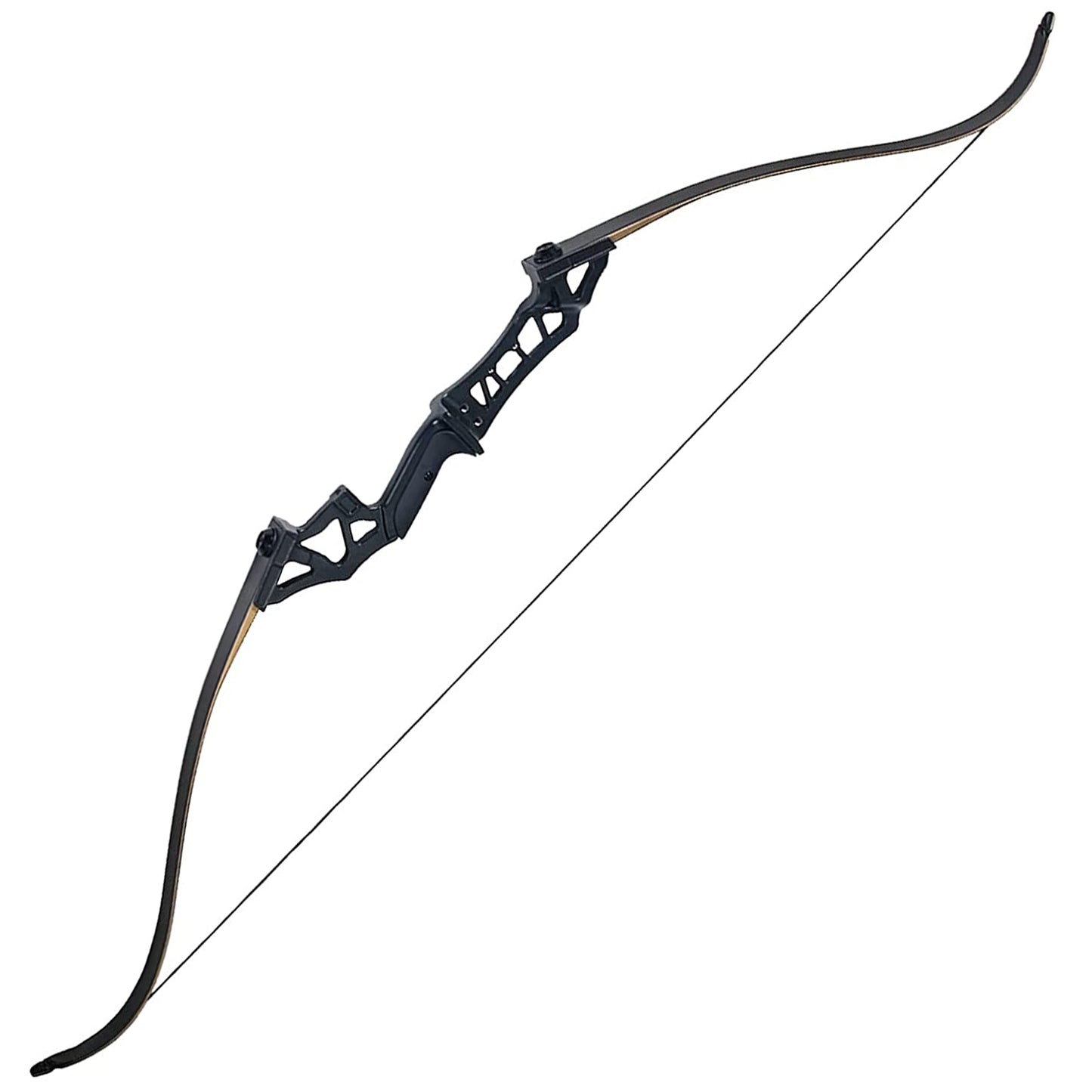 Archery R/H Hunting Bow Recurve 60 inch Metal Riser