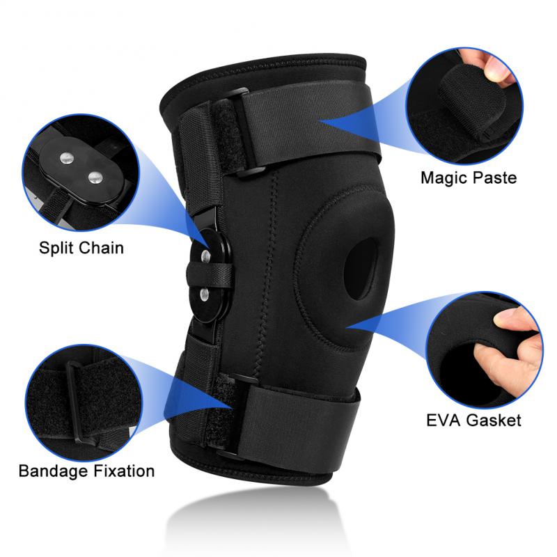 Knee Joint Brace Support Adjustable Knee Stabilizer