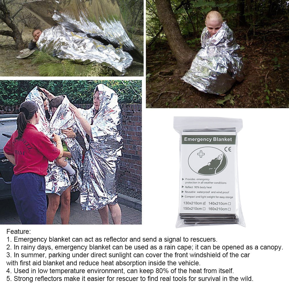 Emergency Thermal Survival Blanket