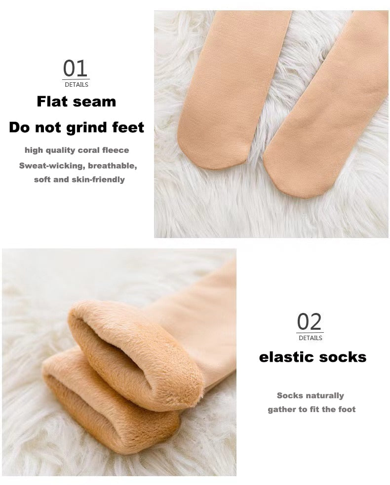 Women Fashion Winter (nylon) Snow Socks