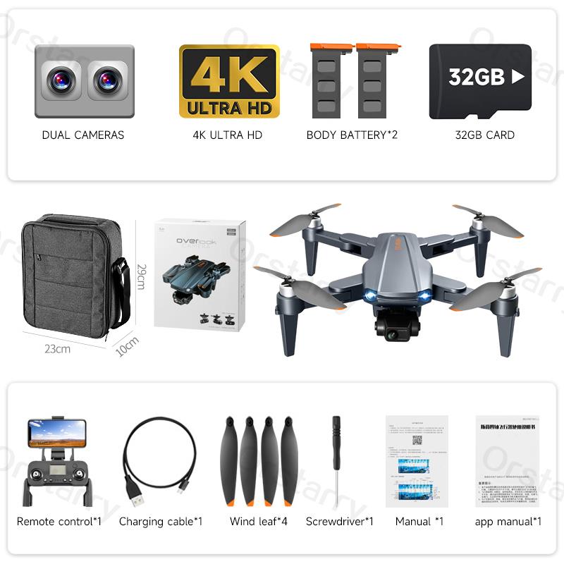 RG106 Professional Drone Wide Angle Lens 8K UHD Video Recording Smart Drone