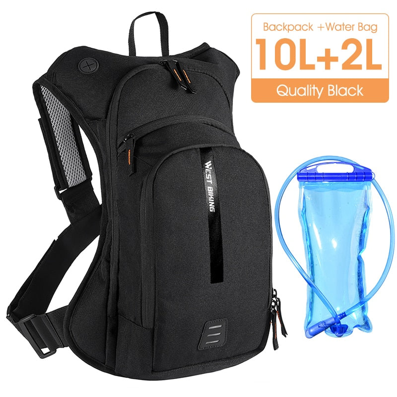 BIKING 10L Cycling Hydration Backpack Adjustable Mountaineering Hiking Climbing Sport Backpack