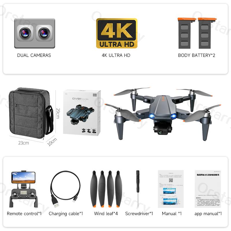 RG106 Professional Drone Wide Angle Lens 8K UHD Video Recording Smart Drone