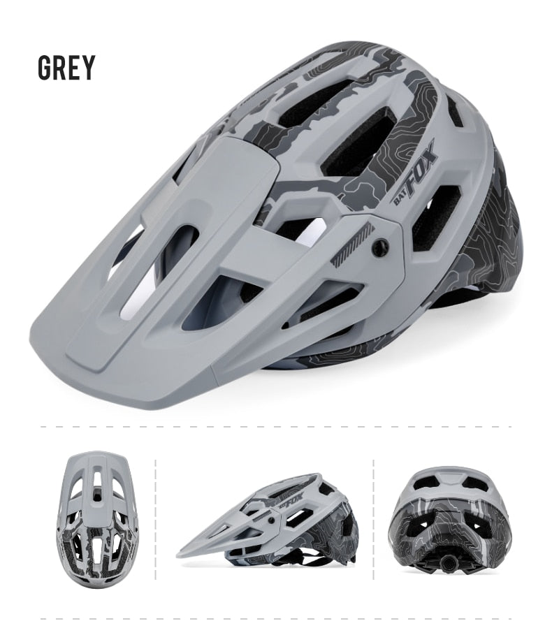 HELMET "BATFOX" OFF-ROAD bike & Skateboard Helmet