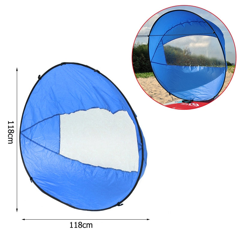 PVC Foldable Kayak Wind Chutes for Water Sailing Sports