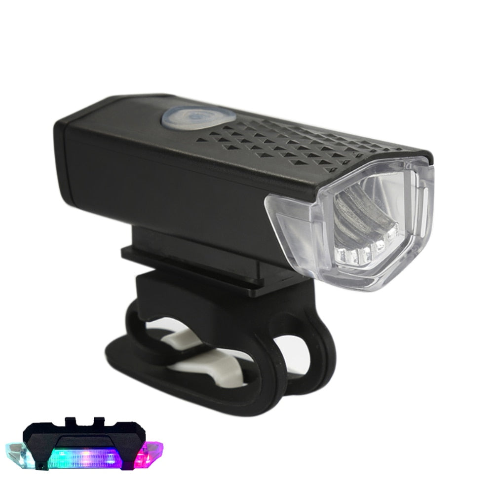 Bicycle Accessory Front Headlight Rechargeable Lantern Lamp