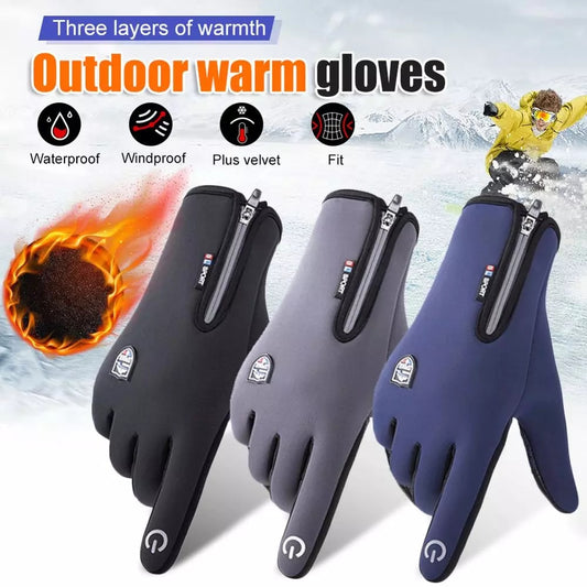 Sport Gloves W/Touch Screen,  Snowboard, Motorcycle Riding, Hiking, Climbing, Camping