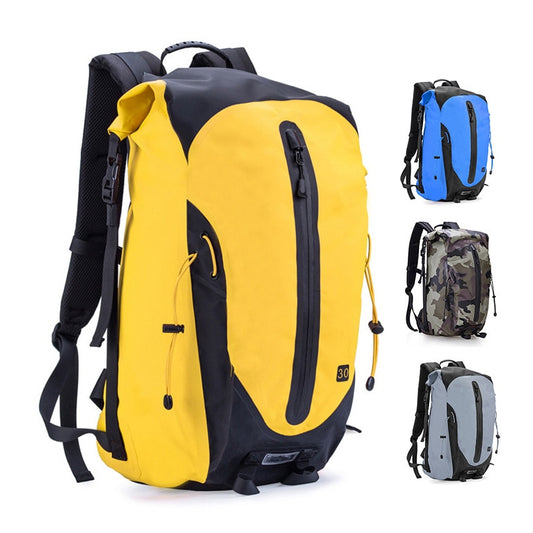 "RUCKSACK" Sport Backpack PVC Shoulder Harness Waterproof Travel Bag