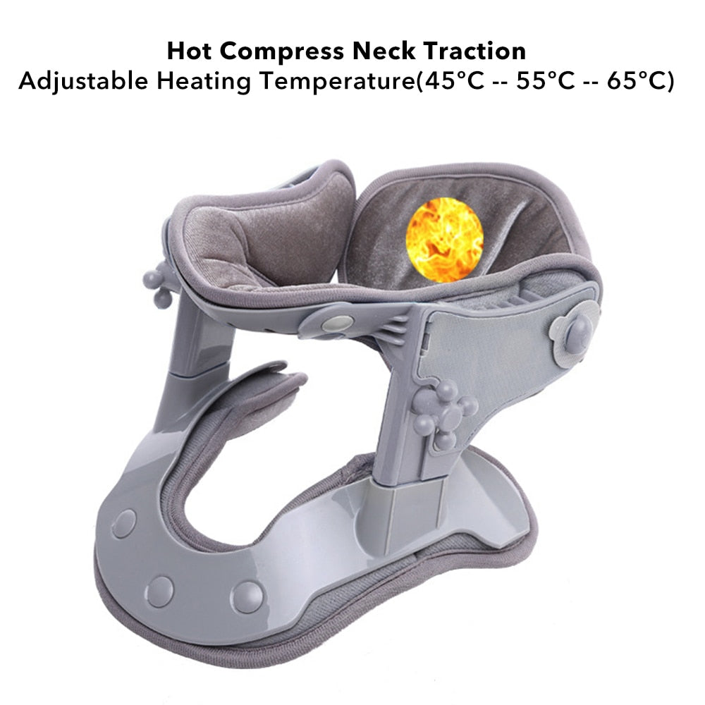 Heating Neck Stretch Cervical Traction Collar