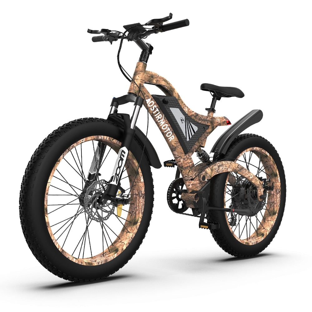 AOSTIRMOTOR ANNACONDA  Electric Mountain/Beach/City Cruiser E-Bike