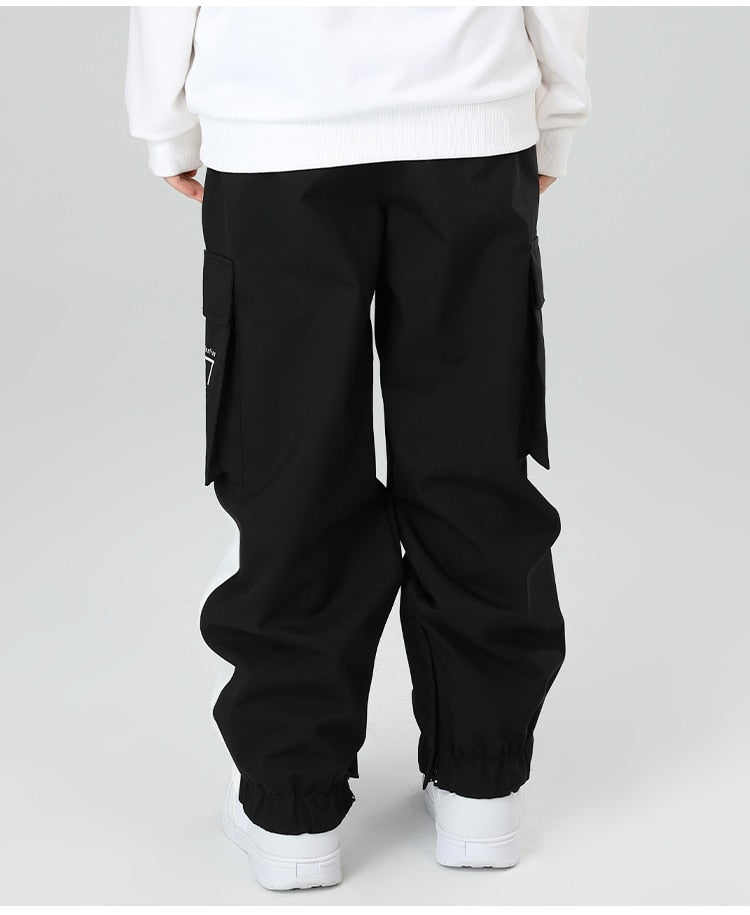 Ski Winter (SEARIPE) Reflective Snow Pants,  Men and Women