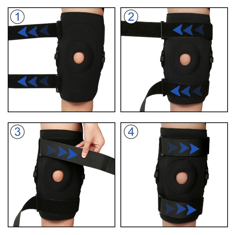 Knee Joint Brace Support Adjustable Knee Stabilizer