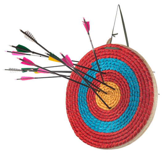 Archery Target 20 inch Traditional Solid Straw Target 2.2 inch