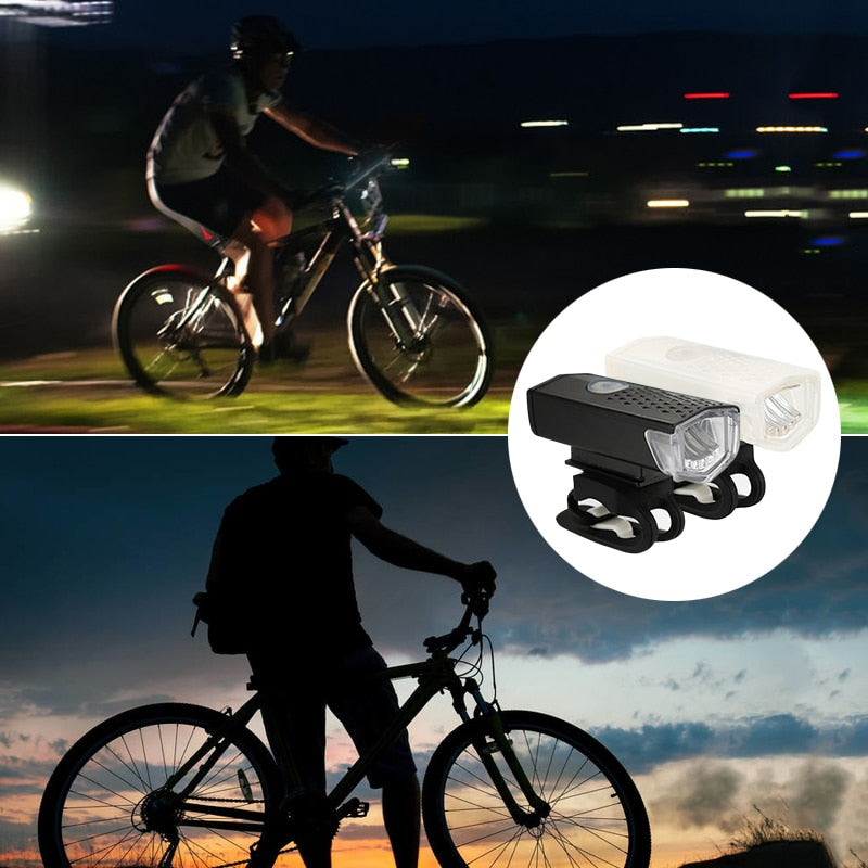 Bicycle Accessory Front Headlight Rechargeable Lantern Lamp