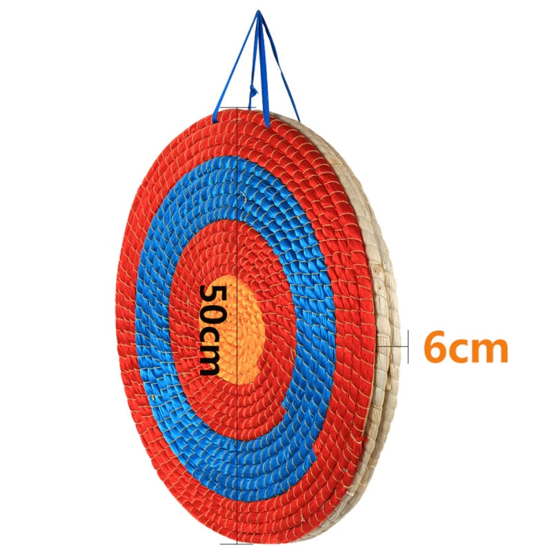 Archery Target 20 inch Traditional Solid Straw Target 2.2 inch