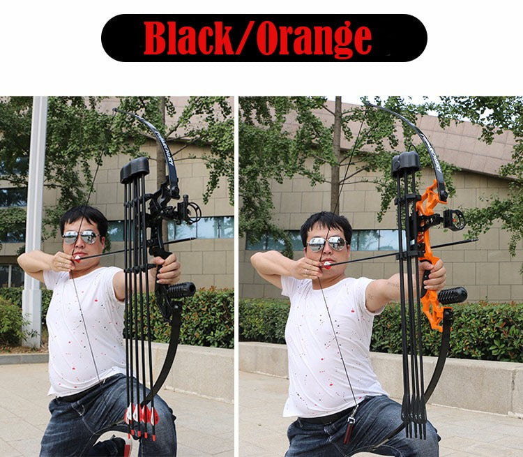 Archery Fiberglass/Aluminum Alloy Recurve Hunting Bow and Arrow Set