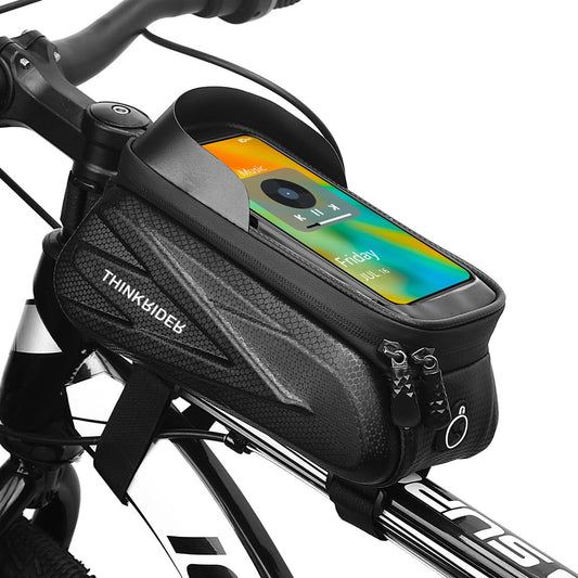 Bicycle Front Frame Cell Phone Holder Case  7 Inches