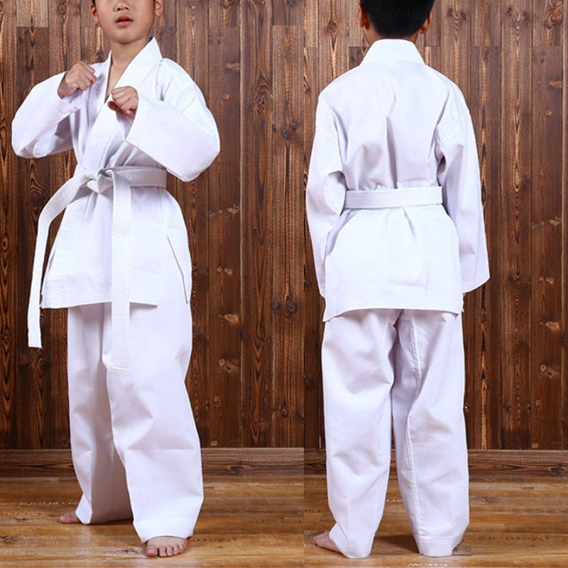 Martial Art Traditioinal Karate White Uniform With Belt