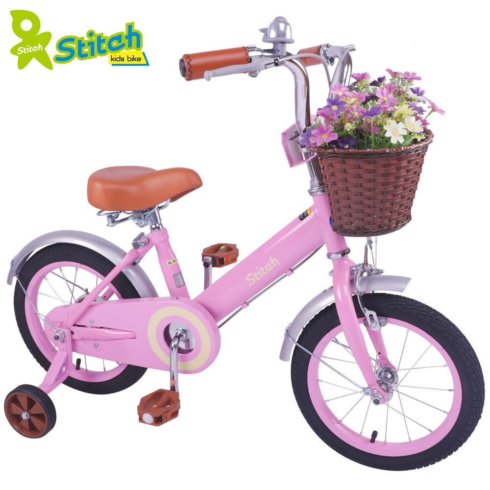 JOYSTAR Princess Children Bike 12/14/16/18 inch W/Training Wheels