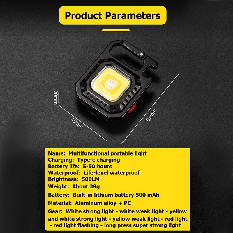 Portable Rechargeable Pocket LED Lantern