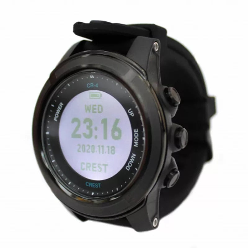 "CREST" Scuba Diving Smart Watch 100 Meter Depth