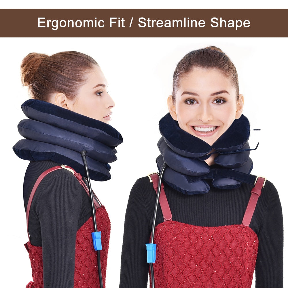 Inflatable Air Cervical Neck Traction Device