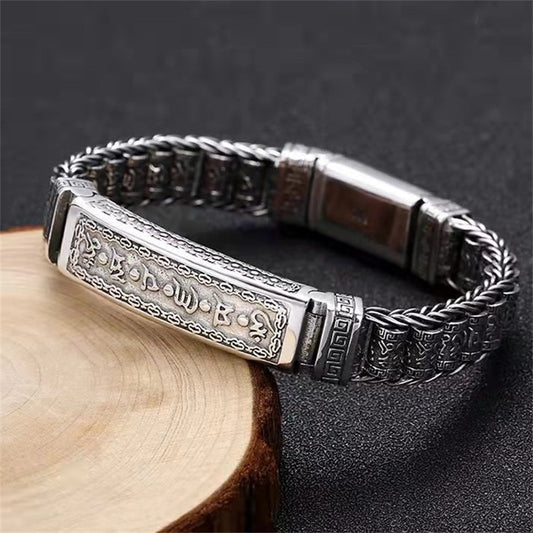 Mens Thai Silver Chain Bracelet Jewelry