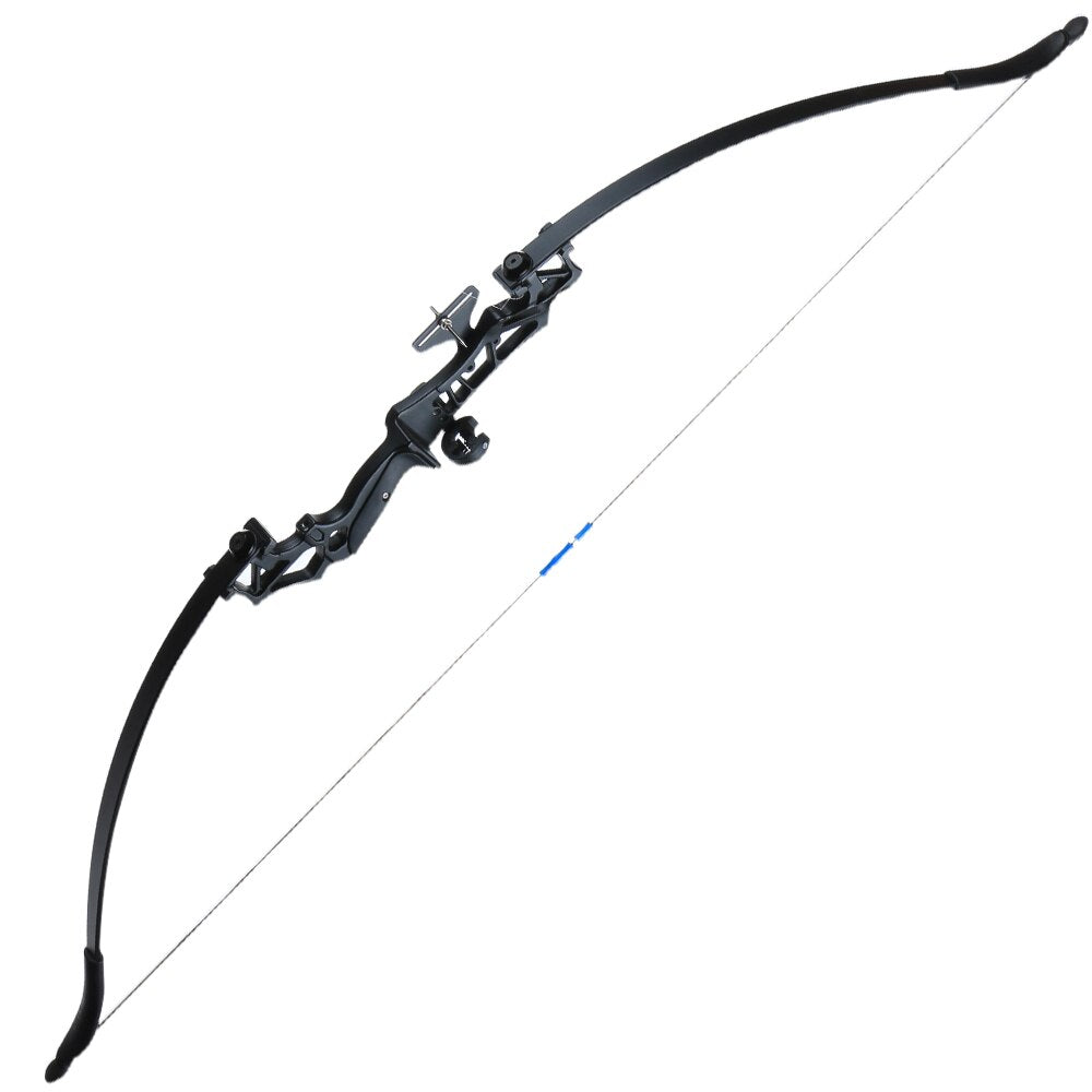 Archery Fiberglass/Aluminum Alloy Recurve Hunting Bow and Arrow Set