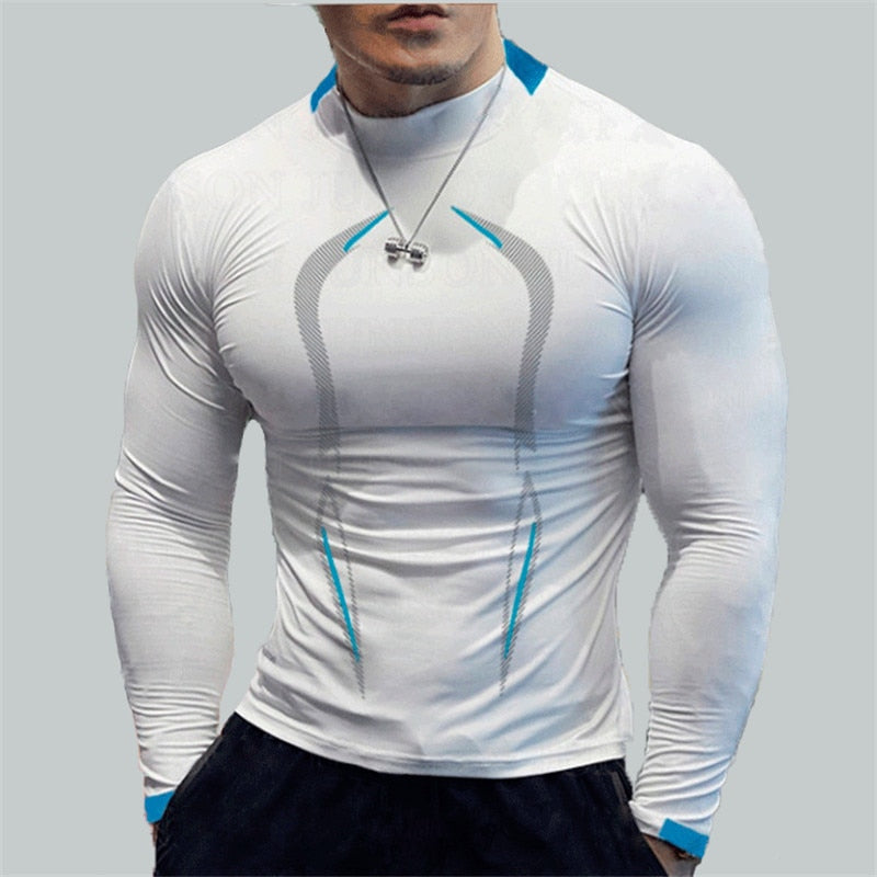 Men Bodybuilding, Running Athletic Long Sleeve T Shirt