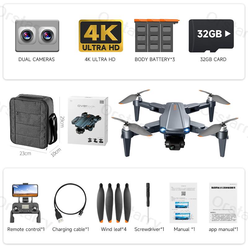 RG106 Professional Drone Wide Angle Lens 8K UHD Video Recording Smart Drone