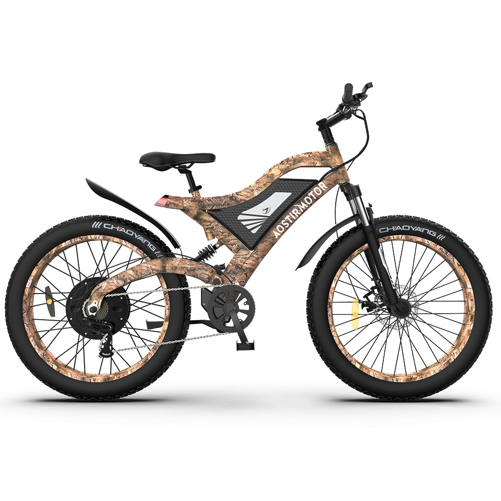 AOSTIRMOTOR ANNACONDA  Electric Mountain/Beach/City Cruiser E-Bike