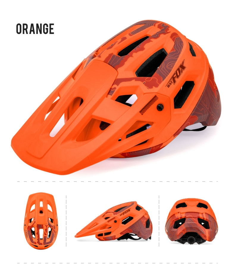 HELMET "BATFOX" OFF-ROAD bike & Skateboard Helmet