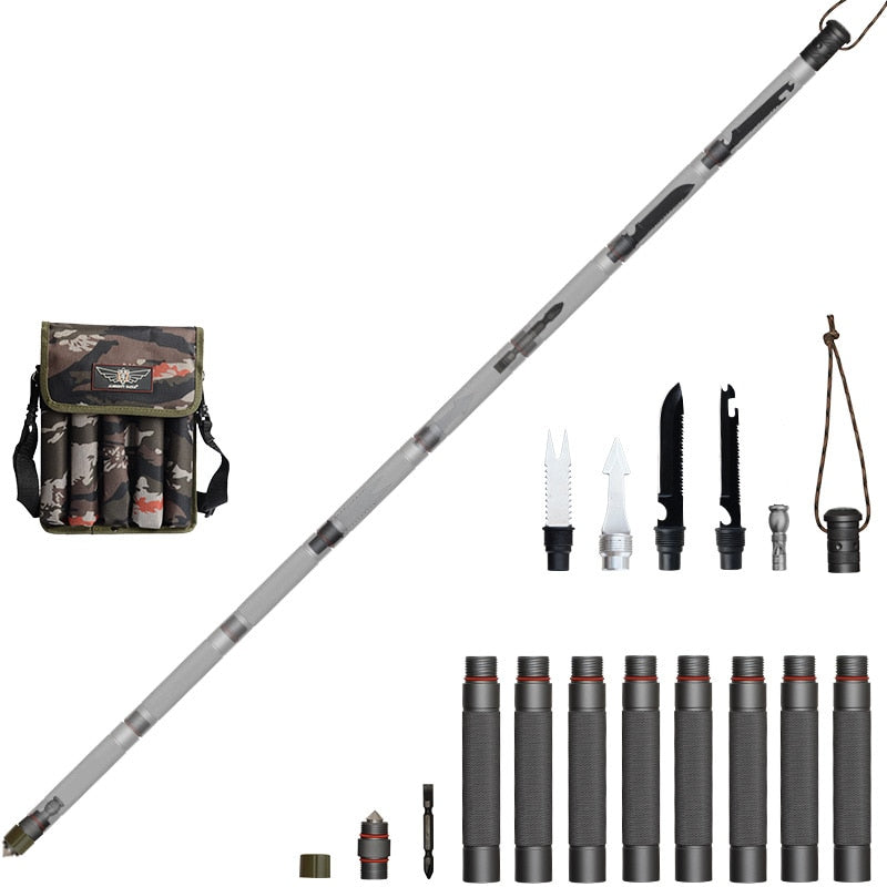 Walking Outdoor Alpenstock Hiking Camping Multifunctional Sticks