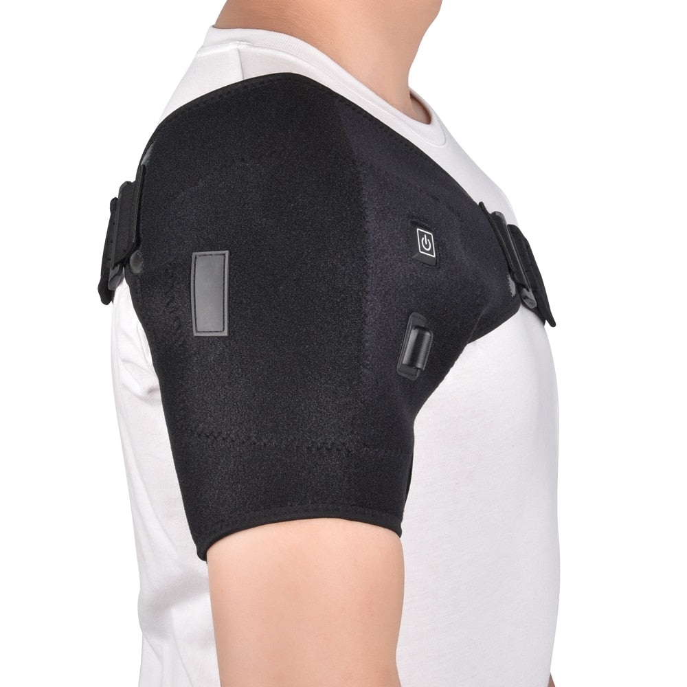 Electric Heat Therapy Shoulder Support Brace