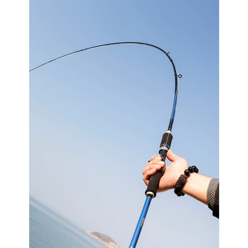 Fishing Cast Pole, Carbon Fiber Ocean/Freshwater