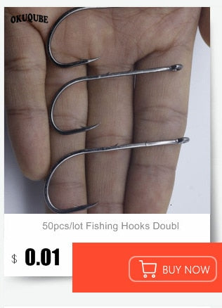 FISHING Hooks Long Shank 50 pcs