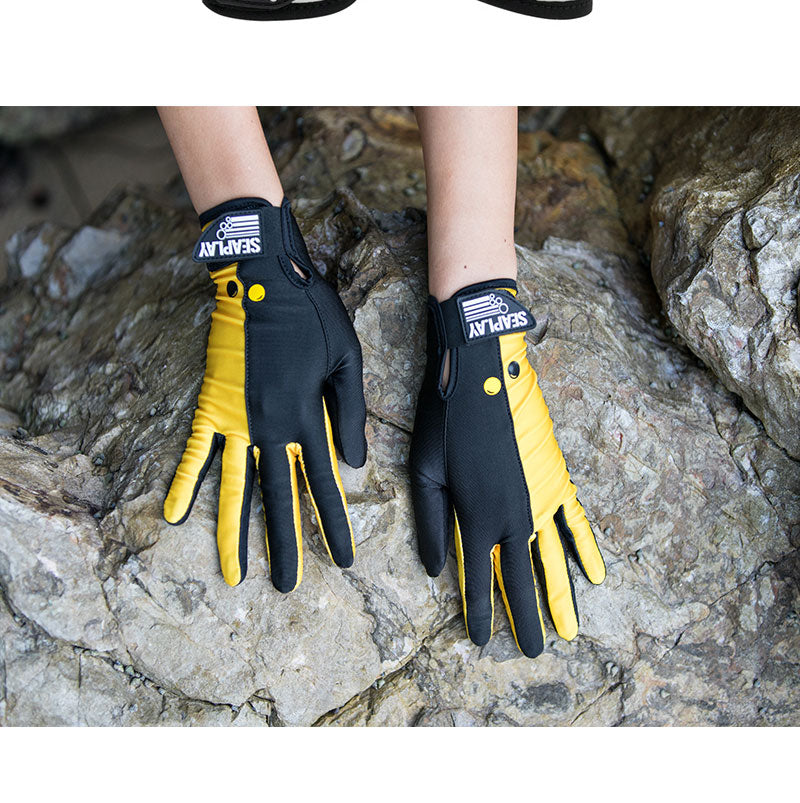 Scuba/Snorkel Long Finger Diving Gloves Scuba